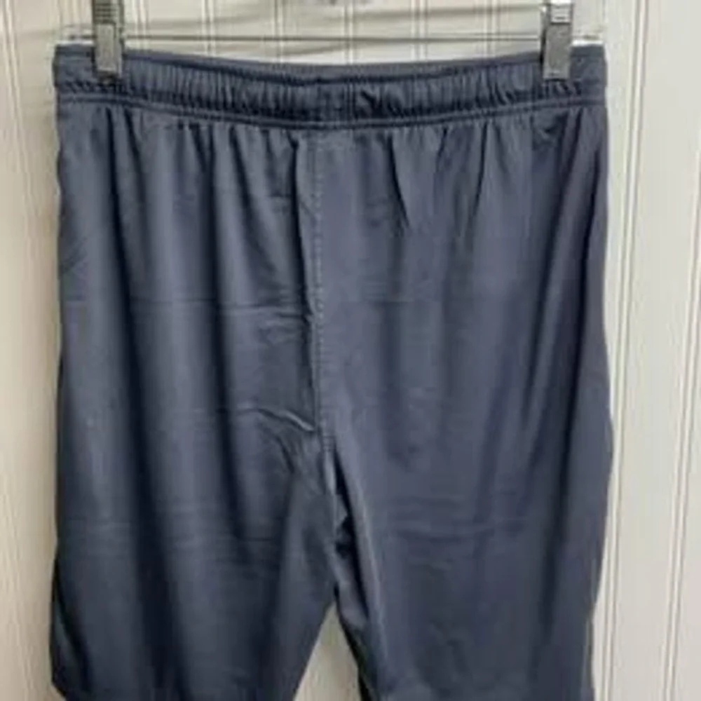 Athletic Works Boys XXL 18 Gray Active Basketball Shorts Elastic Waist Pockets